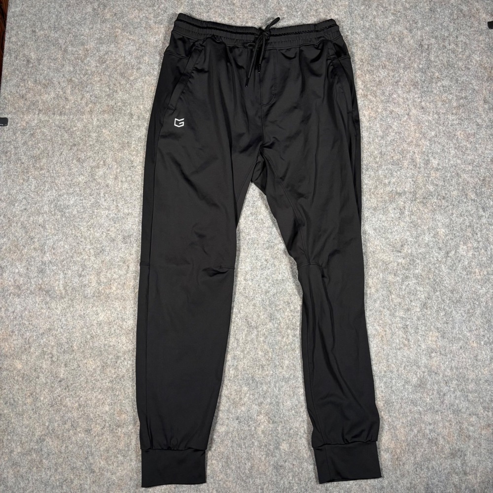Gradual Jogger Pants Mens L Black Athletic Training Workout Gym Tech Performance